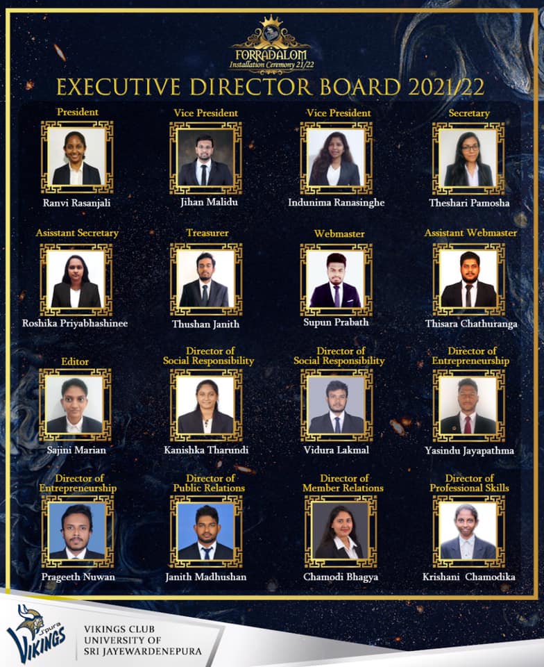 Executive board - 2021/22