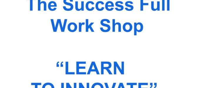 The Successful Workshop The Successful Workshop
