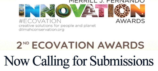 2nd Ecovation Awards 2021 Now Calling for Submissions 2nd Ecovation Awards 2021 Now Calling for Submissions